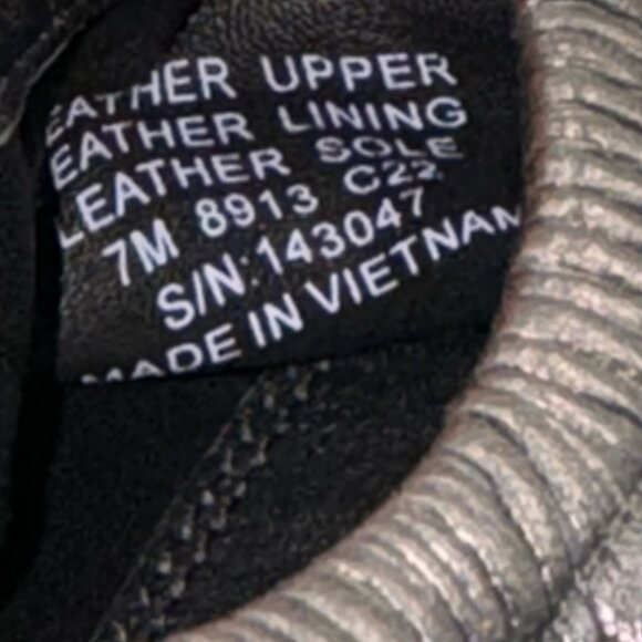 🆕 TORY BURCH 🧿 BNWOB Black Sheepskin Leather Abstract Logo Scrunch Ballet Flat - Picture 9 of 15